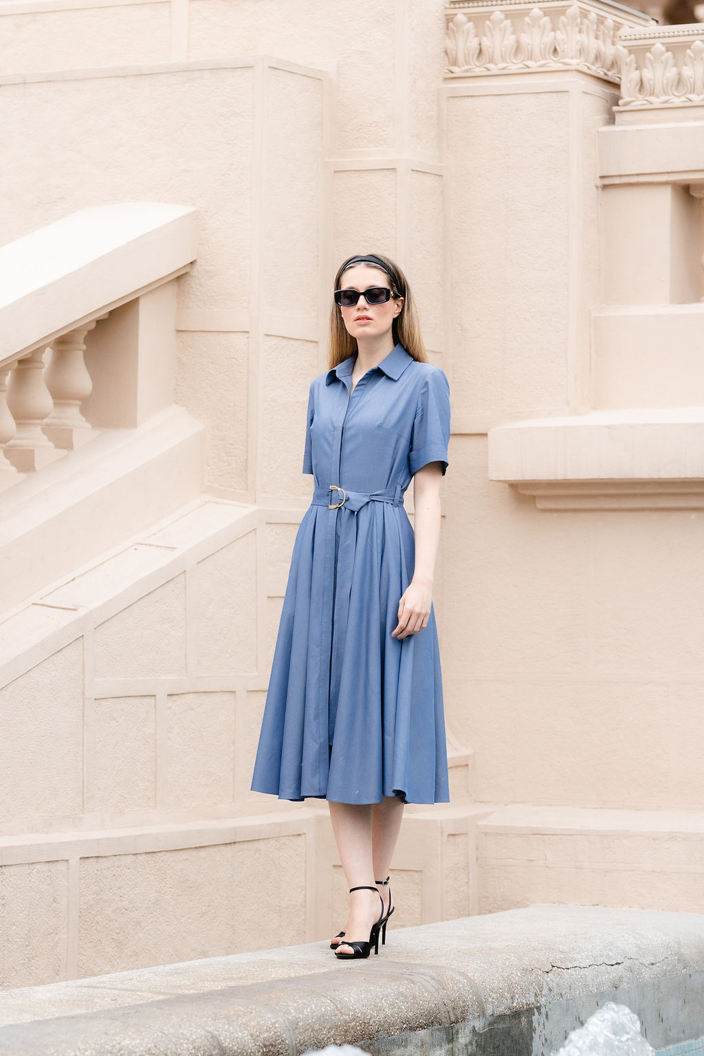 ROCHIE CAMASA DIN DENIM SUBTIRE